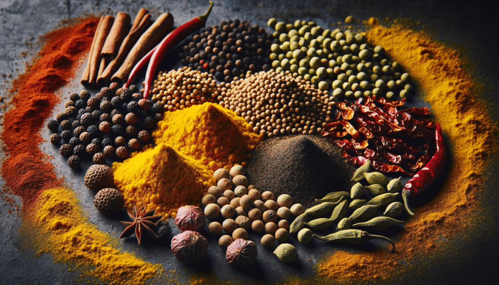 Indian spices for food