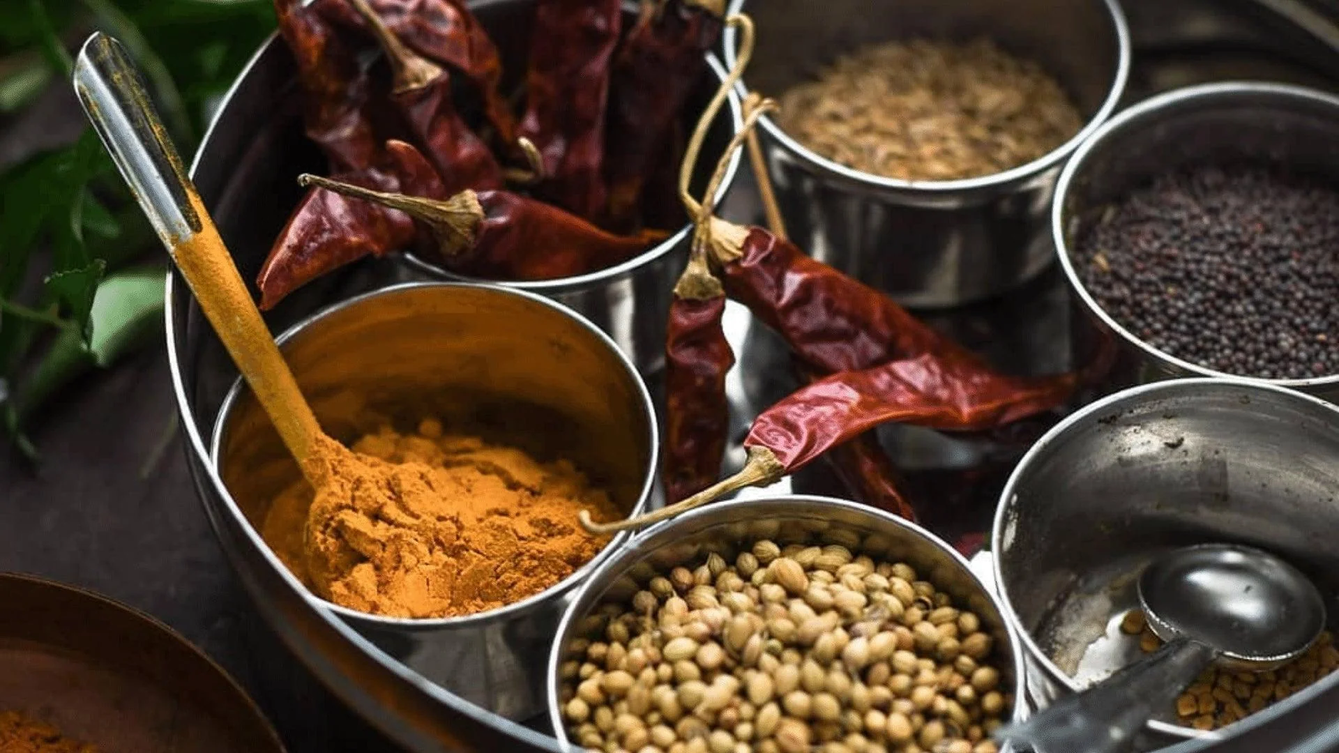 Indian spices for food