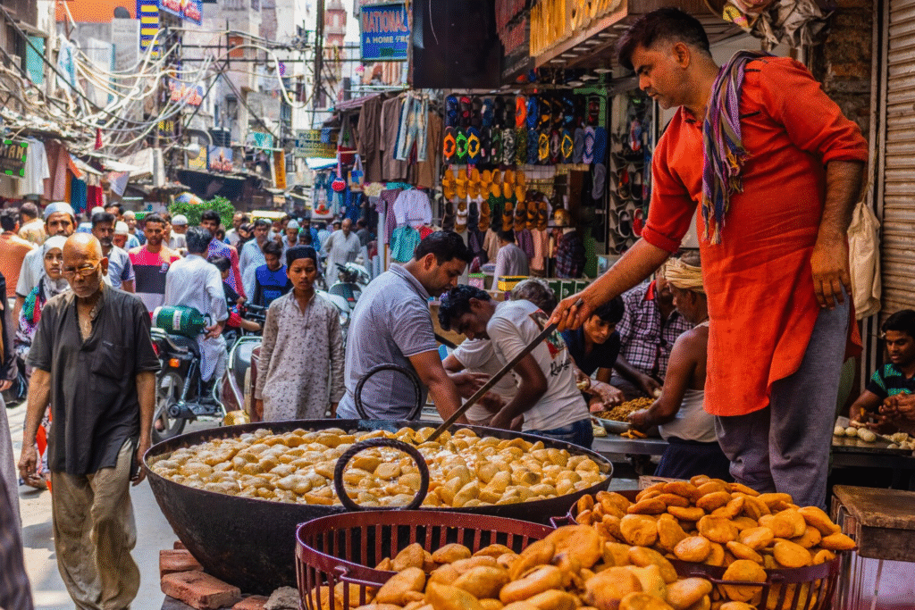 Delhi street foods