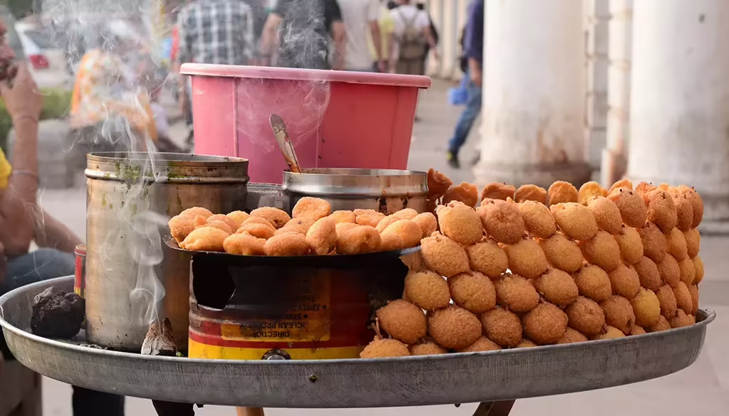 Delhi street foods